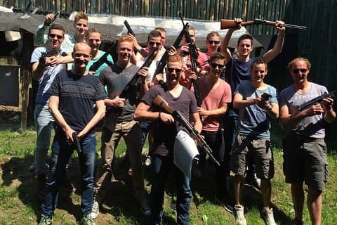Skyting Krakow+REAL GUN+privat rundtursoverføring fra hotellet