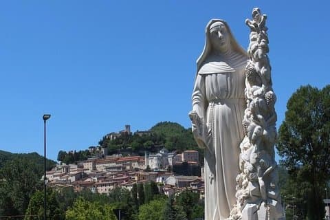 Cascia, Santa Rita en Roccaporena vanuit Rome Private Day Tour