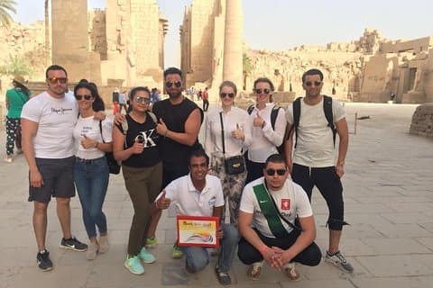 Dagstur til Luxor med fly fra Sharm el Sheikh