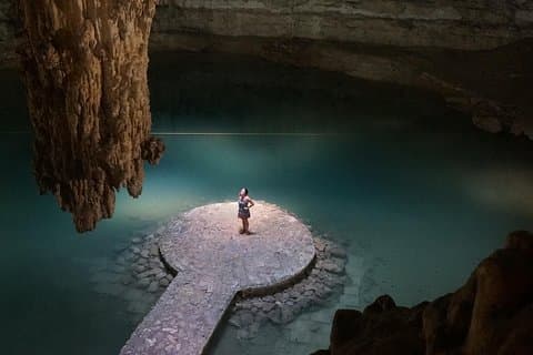 Cenote Suytun e Rio Lagartos e Las Coloradas