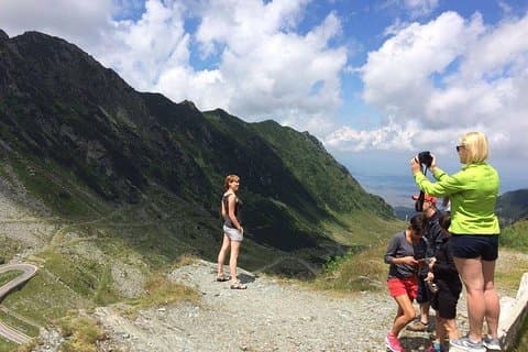 Autostrada Transfagarasan Lago Balea e Monastero di Carta da Brasov