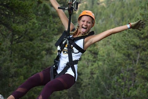 Rocky Mountain 6-Zipline-avontuur op CO Langste en snelste!