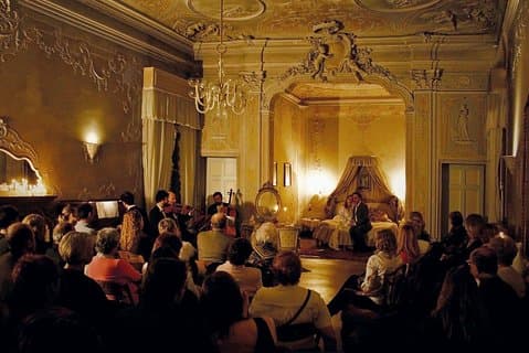 Musica a Palazzos ”vandrande” operaföreställning i Venedig