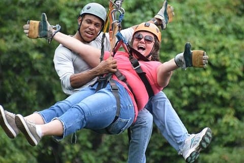Goodmans Zipline-Flugabenteuer plus Strandurlaub