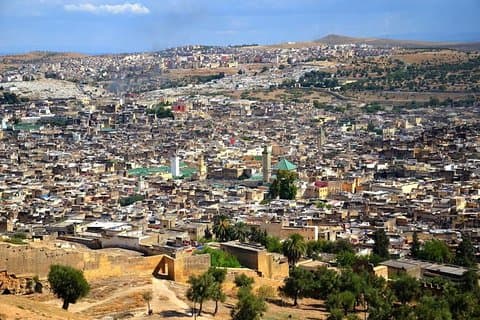 Fez Rampart Tour inclusief leerlooierij Chouara