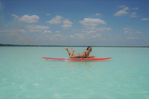 Ecotour : Lagune de Bacalar et site archéologique de Chacchoben.