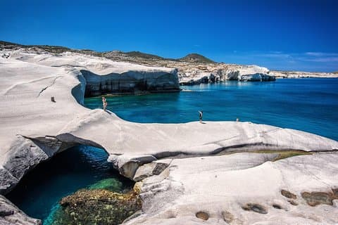 Milos, fantastiske strande