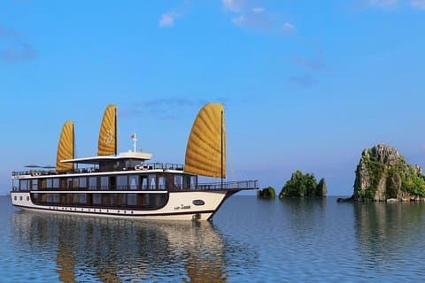 Halong Bay 2 dager 1 natt med Peony Cruise 5 Star Luxury