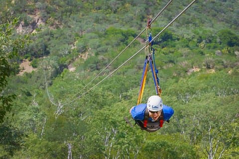 Ziplining and UTV Desert Adventure from Los Cabos
