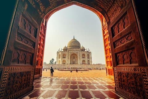Privat Taj Mahal & Agra Tour fra Jaipur i bil
