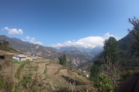Randonnée sur la colline de Poon