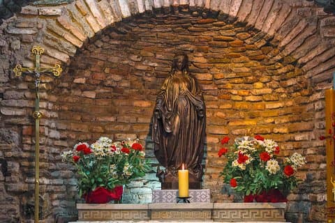 Efesos og Jomfru Marias hus fra Kusadasi eller Selcuk