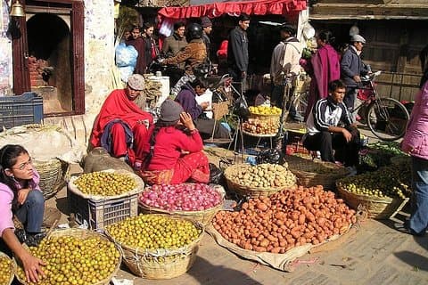 Luktar av Kathmandu Walking Day Tour