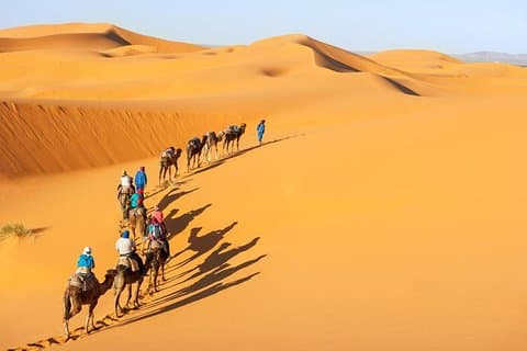 2-tägige Sahara-Wüstentour nach Erg Lihoudi von Marrakesch