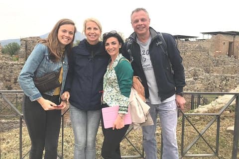 Excursion d'une journée privée de Rome à Pompéi et Herculanum avec prise en charge à l'hôtel