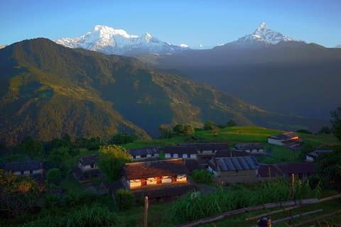 5 dagar Ghale Gaun Village Homestay Hike