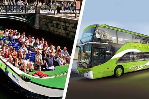 24-timers Hop-On Hop-Off-tur i Gøteborg med bus og båd