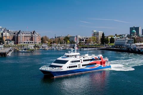 Von Seattle : Tagesausflug mit der Hochgeschwindigkeitsfähre nach Victoria, BC