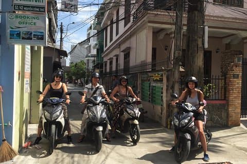 Self-driving Motorbike in Central Vietnam Phong Nha - Hue - Hoi An