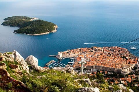 Vue panoramique de Dubrovnik (3 arrêts, visite privée)