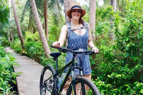 Bangkok Jungle Bike Tour - Hotellhämtning och lunch