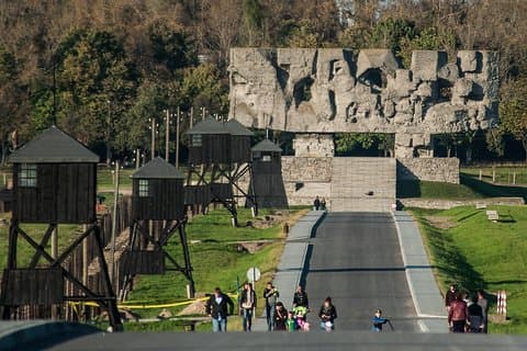 Majdanek Concentration Camp & Lublin Full Day Private Tour from Warsaw