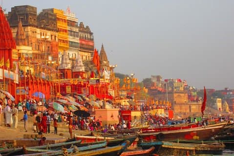 Visite privée de nuit à Varanasi avec vol