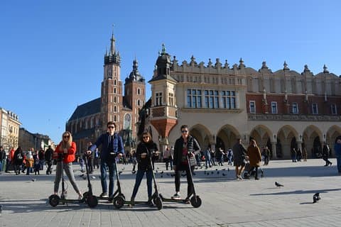 Excursiones en Scooter Electrico Kraków