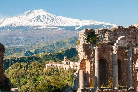 Eksklusiv Shore Udflugt fra Messina havn til Taormina og Mount Etna