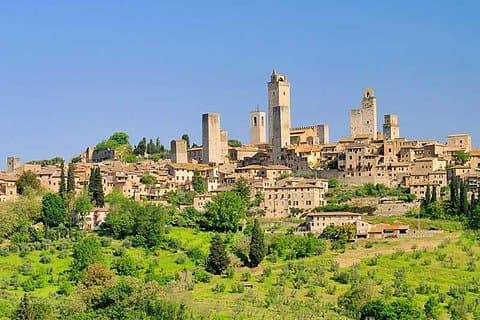 Sienne et San Gimignano depuis le port de croisière de Livourne