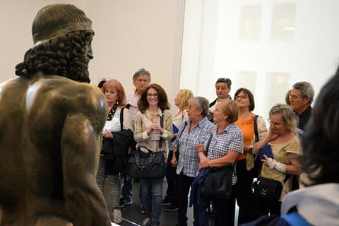 Guided tour of the Riace Bronzes and the Archaeological Museum of Reggio Calabria