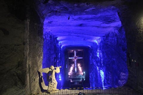 Privat besøg til Zipaquira's Town & Salt Cathedral + In & Out Transfer + (6 timer)