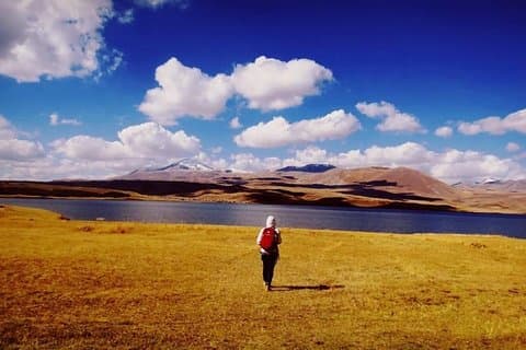 Dashbashi Canyon, Paravani och Sagamo Lakes Day Tour