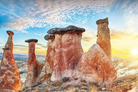 Circuit en Cappadoce avec guide privé et véhicule