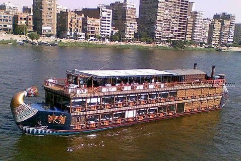 Crociera con cena sul Nilo al Cairo con trasferimento