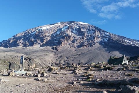 6 dage Machame rute - klatre Mount Kilimanjaro