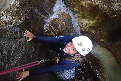 Canyoning in Bled