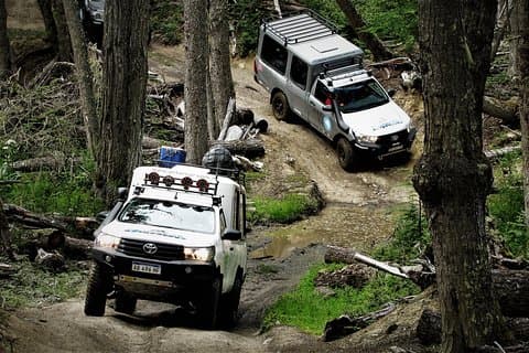 Heldags sjöar Off-Road 4x4-upplevelse + argentinsk lunch