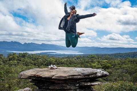Parque Nacional Grampians con Vida Silvestre Australiana y Té de la Mañana