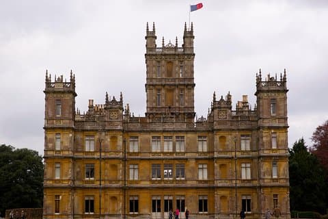 Delegert gruppe Downton Abbey og Highclere Castle tur fra London