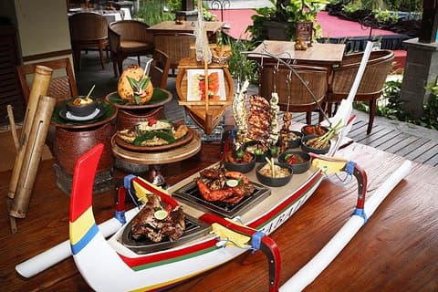 Gabah Restaurant im Ramayana Resort Bali