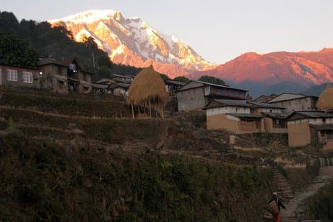 10 dias Annapurna Sikles Village Homestay Caminhada