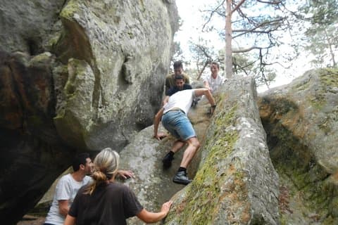 Bootcamp-dag i friluft, intens og morsom opplevelse