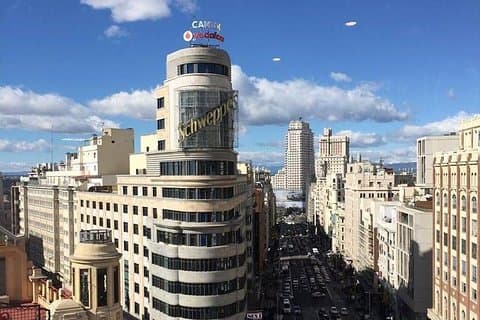 Architour Gran Vía dai suoi migliori tetti con un architetto