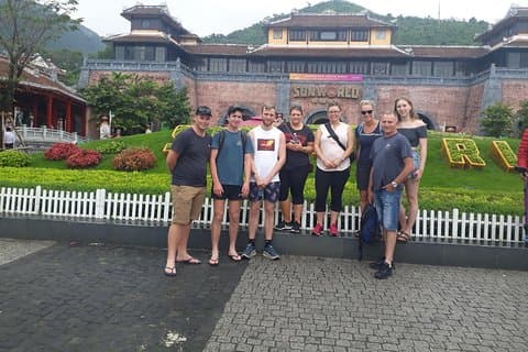 Golden Bridge Ba na Hill Dagstur fra Hoi An