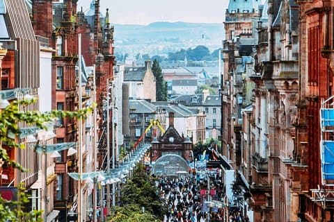 Excursion touristique de luxe à Glasgow avec véhicule avec chauffeur