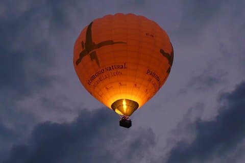 Hot Air Balloon Ride över Madrids Guadarrama Regional Park