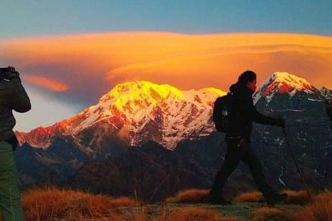 5 dage Fishtail Poon Hill Sunrise Short Trek