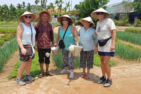 Fullday Tour to visit Marble Mountain & Experience Daily Life of Hoi An People