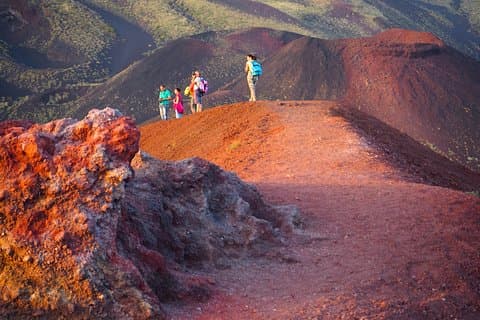 Etna ved solnedgang - 4x4-tur med søt siciliansk aperitiff